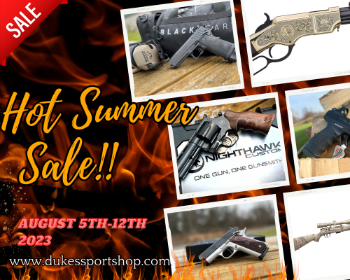 Join us for our Hot Summer Sales Event August 5th-12th 2023!