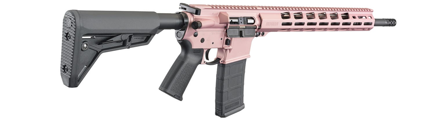 Rose Ar 15 5.56 X 45 Rose Gold AR 15 Rifle Athena Athena 22116