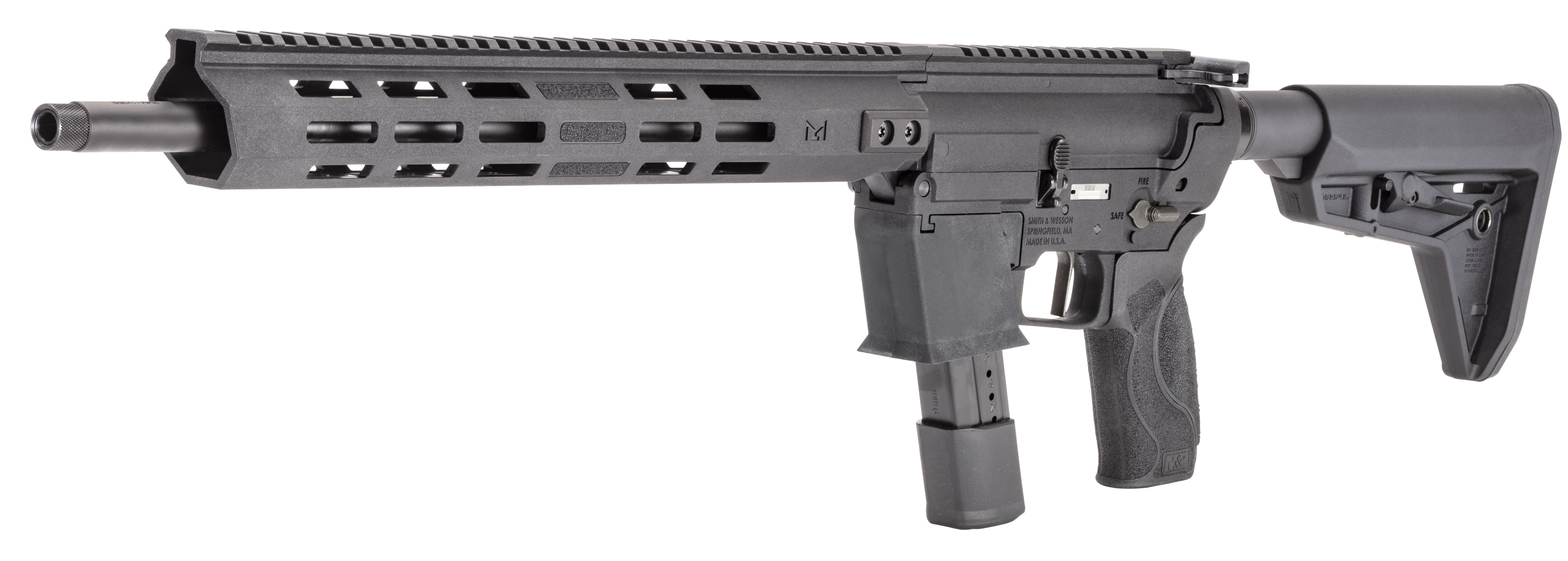 SMITH AND WESSON RESPONSE CARBINE 9MM 16.5″ BARREL 23-ROUNDS SMITH AND WESSON RESPONSE CARBINE 9MM 16.5" BARREL 23-ROUNDS