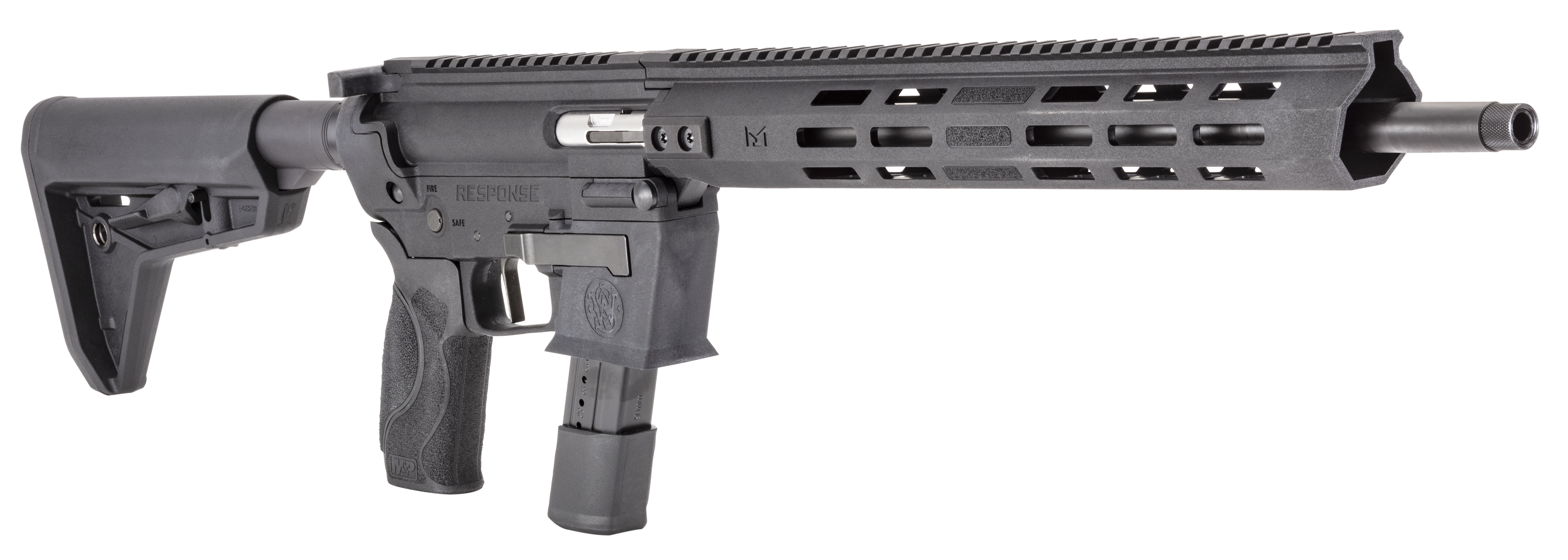 SMITH AND WESSON RESPONSE CARBINE 9MM 16.5″ BARREL 23-ROUNDS SMITH AND WESSON RESPONSE CARBINE 9MM 16.5" BARREL 23-ROUNDS