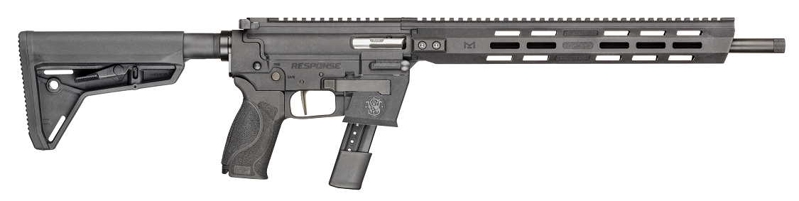 SMITH AND WESSON RESPONSE CARBINE 9MM 16.5″ BARREL 23-ROUNDS SMITH AND WESSON RESPONSE CARBINE 9MM 16.5" BARREL 23-ROUNDS