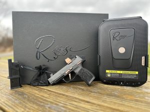 SIG SAUER P365 ROSE XL BLACK / ROSE GOLD 9MM 3.1" BARREL 12-ROUNDS W/ ROMEO ZERO ELITE