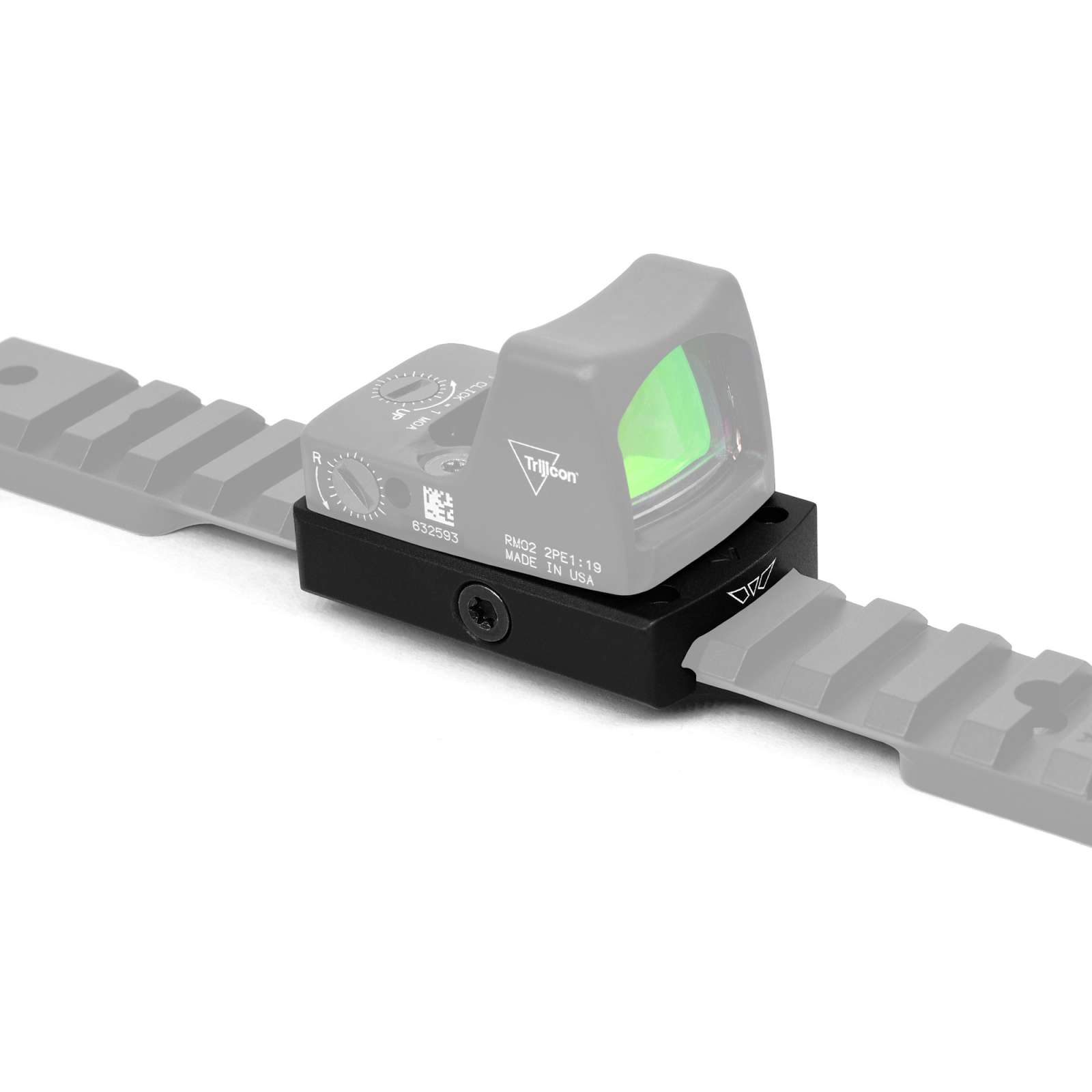 WARNE RED-DOT LOW PRO REFLEX MOUNT multi pattern footprint WARNE RED-DOT LOW PRO REFLEX MOUNT multi pattern footprint