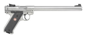 RUGER Mark IV Target 22LR 10" 10rd Pistol w/ Bull Barrel - Stainless