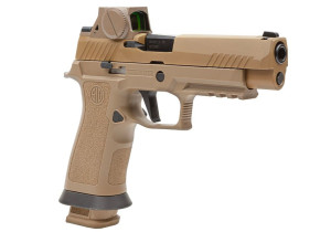 SIG SAUER M17X 9MM 4.7" (3)21RD ROMEOM17 COYOTE X-GRIP w/ ROMEO-M17 RDS