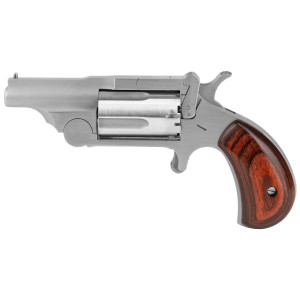 North American Arms Ranger II .22 WMR Mini-Revolver 1.625" Barrel 5 Round Break Action Cylinder Bead Blast Stainless Steel Finish