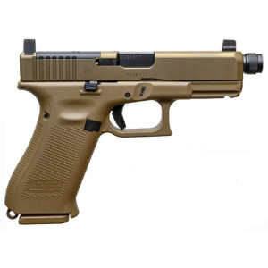 Glock 19X G19x MOS Threaded Barrel Suppressor Height Night Sights Semi-Auto Pistol 4.52″