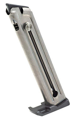 Ruger Mark IV 22/45 Factory OEM 10 Round Magazine .22 LR Steel Body Polymer Base Plate Nickel