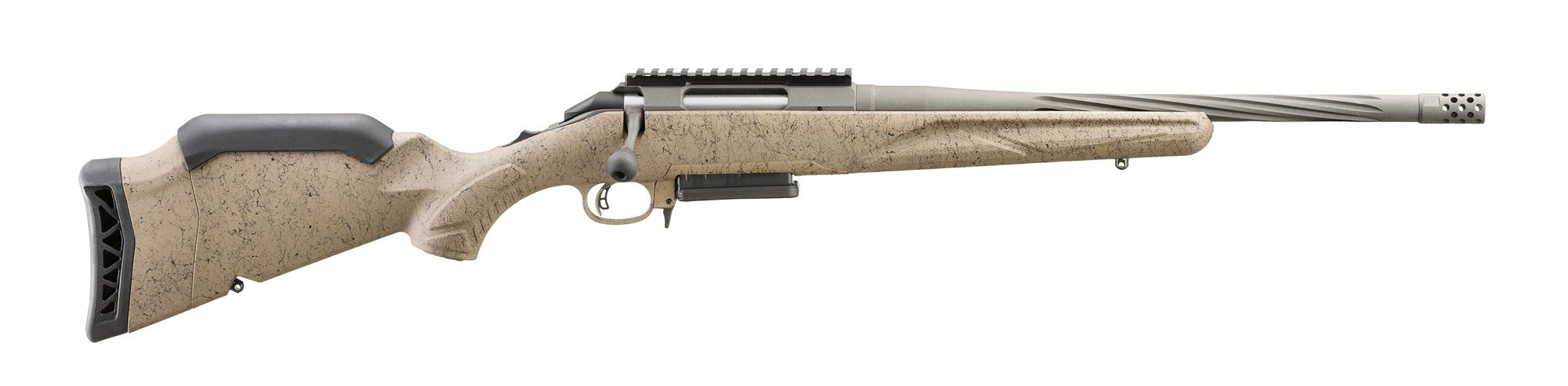 RUGER AMERICAN RANCH GEN2 FLAT DARK EARTH .308 WIN 16.1″ BARREL 3-ROUNDS RUGER AMERICAN RANCH GEN2 FLAT DARK EARTH .308 WIN 16.1" BARREL 3-ROUNDS