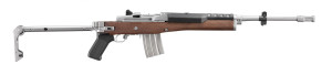 RUGER MINI-14 TACTICAL WALNUT / STAINLESS / BLACK 5.56 18.5" BARREL 20-ROUNDS