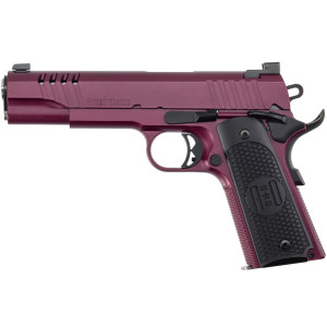 Auto Ordnance Stainless 1911 Pistol .45 ACP Black Cherry 5"