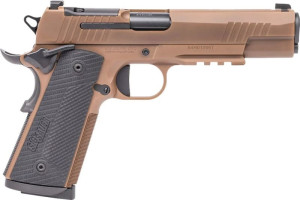 Skip to the beginning of the images gallery SIG SAUER 1911 X SERIES COYOTE TAN .45 ACP 5" BARREL 8-ROUNDS OPTIC READY