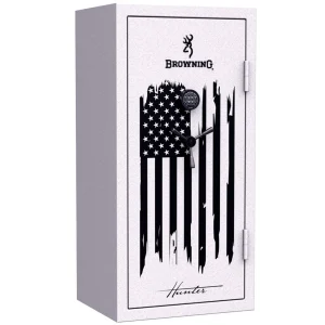 Browning Hunter Patriot Series 33 Gun Safe - White / American Flag