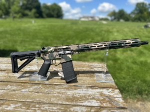 ALEX PRO (APF) VALOR 5.56 WOODLANDS CAMO 16" AR-15 30RD MAG