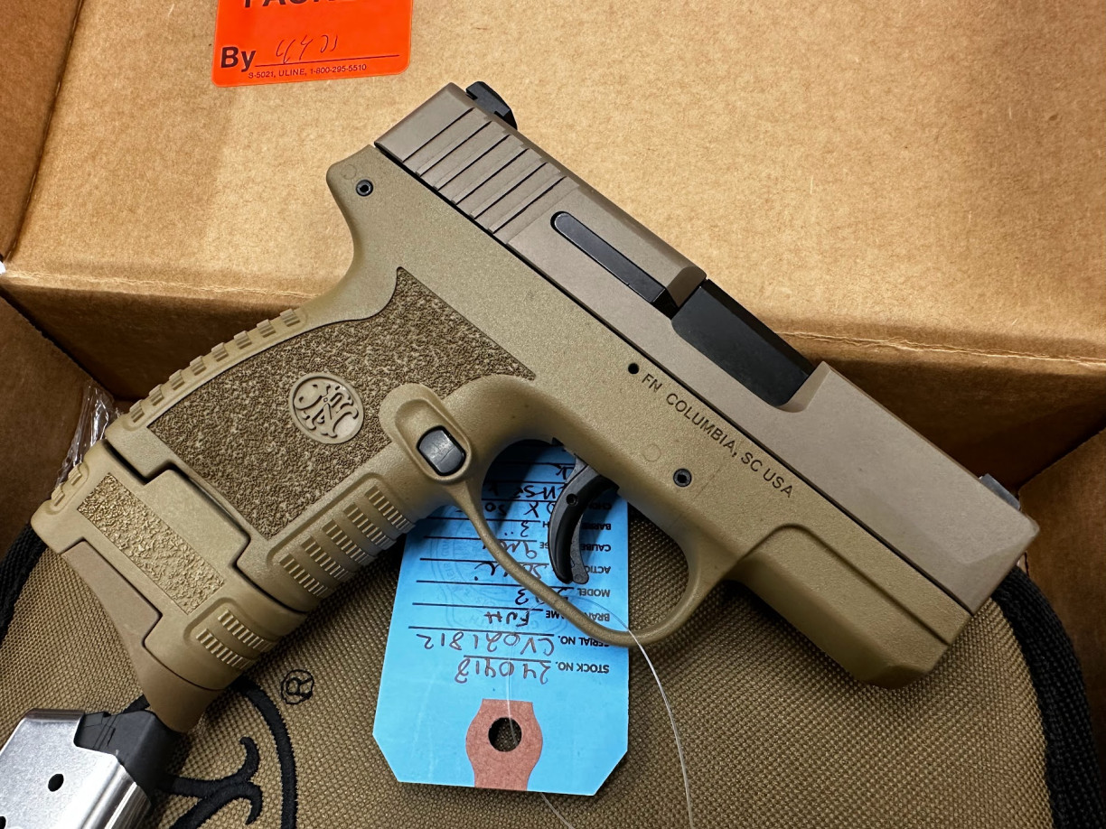 PRE-OWNED FNH 503 9MM FDE