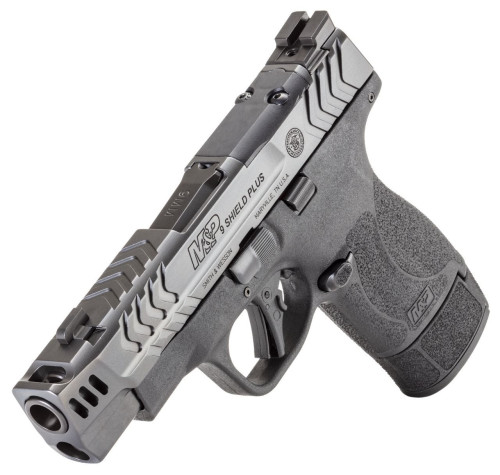 SMITH AND WESSON M&P9 SHIELD PLUS CARRY COMP OR 9MM 4" BARREL 15-ROUNDS