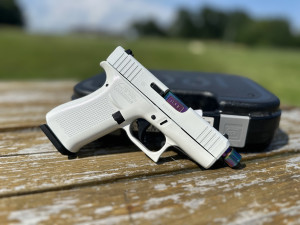PRE-OWNED GLOCK 43X PEGASUS W/ AFTERMARKET THREADED BARREL