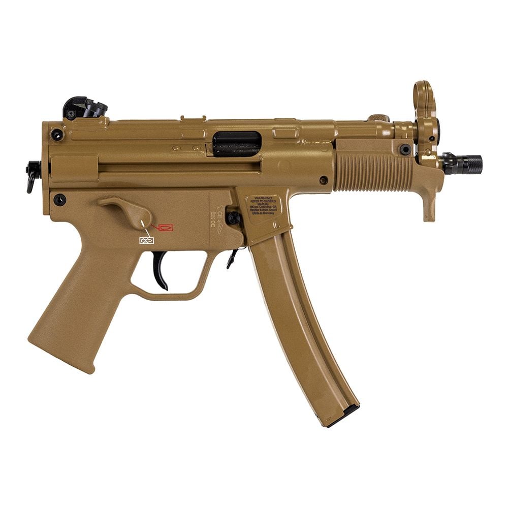 HECKLER AND KOCH HK SP5K-PDW 9mm RAL 8000 HECKLER AND KOCH HK SP5K-PDW 9mm RAL 8000