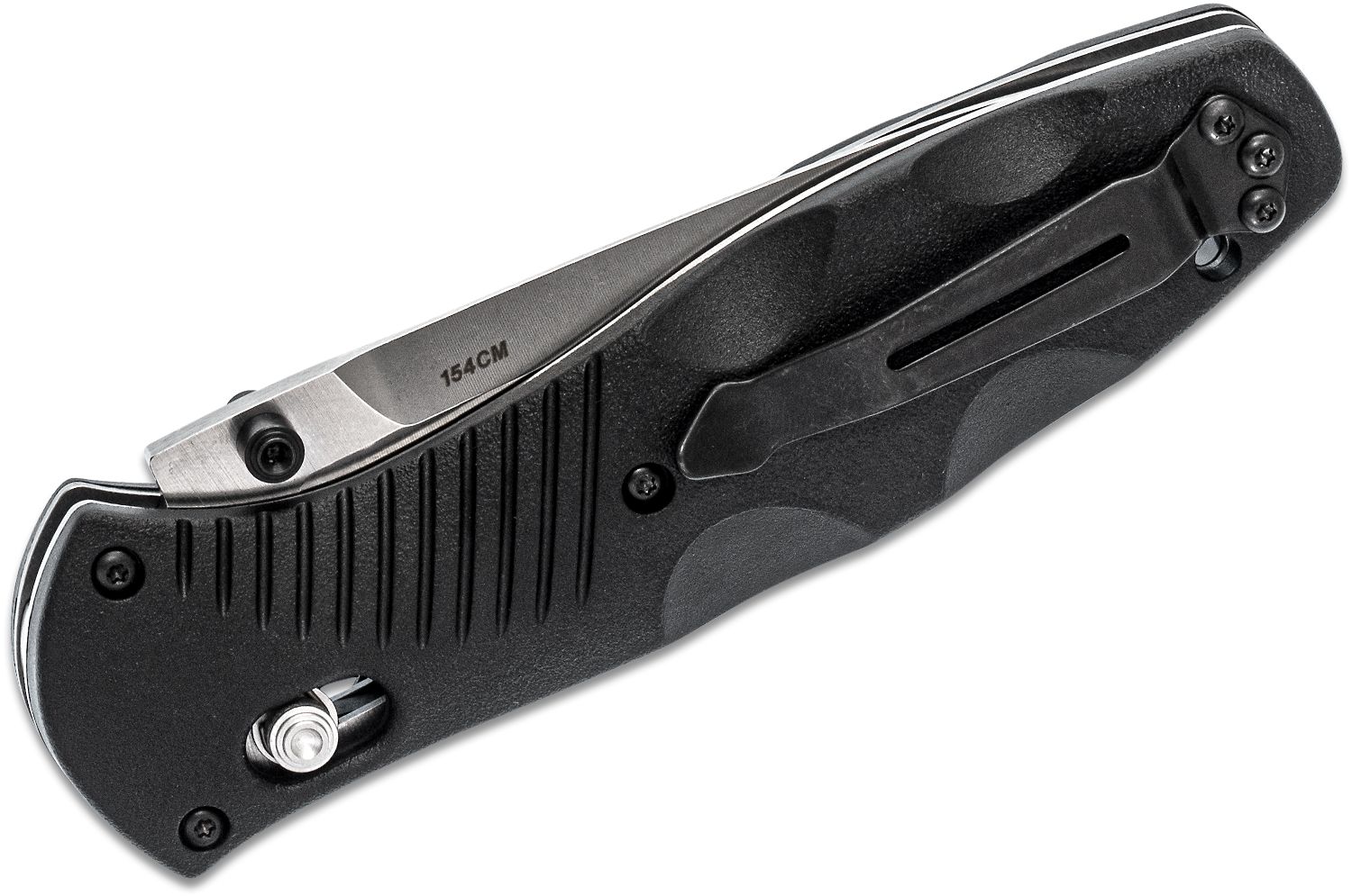 Benchmade Barrage AXIS-Assisted Folding Knife 3.6" Satin Plain Blade, Black Valox Handles - 580 Benchmade Barrage AXIS-Assisted Folding Knife 3.6" Satin Plain Blade, Black Valox Handles - 580