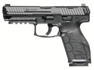 The HK VP9A1 F features an ergonomic design with interchangeable backstraps and side panels for a customized grip, enhancing comfort and control. The front night sight ensures superior visibility in low-light environments, while the optics-ready slide supports a wide range of red dot sights for enhanced targeting precision. Built with Heckler & Koch’s legendary durability, the VP9A1 F boasts a precision-crafted barrel and a crisp trigger pull, ensuring exceptional accuracy and reliable performance even in demanding conditions. Heckler & Koch VP9A1 F Specifications Caliber: 9mm Action: Semi-automatic, striker-fired Barrel Length: 4.5 inches Frame: Polymer Finish: Matte black Sights: Front night sight, optics-ready Magazine Capacity: (2) 15-round magazines Safety Features: Integrated trigger safety Overall Length: 7.95 inches Weight: 25.56 ounces (unloaded)