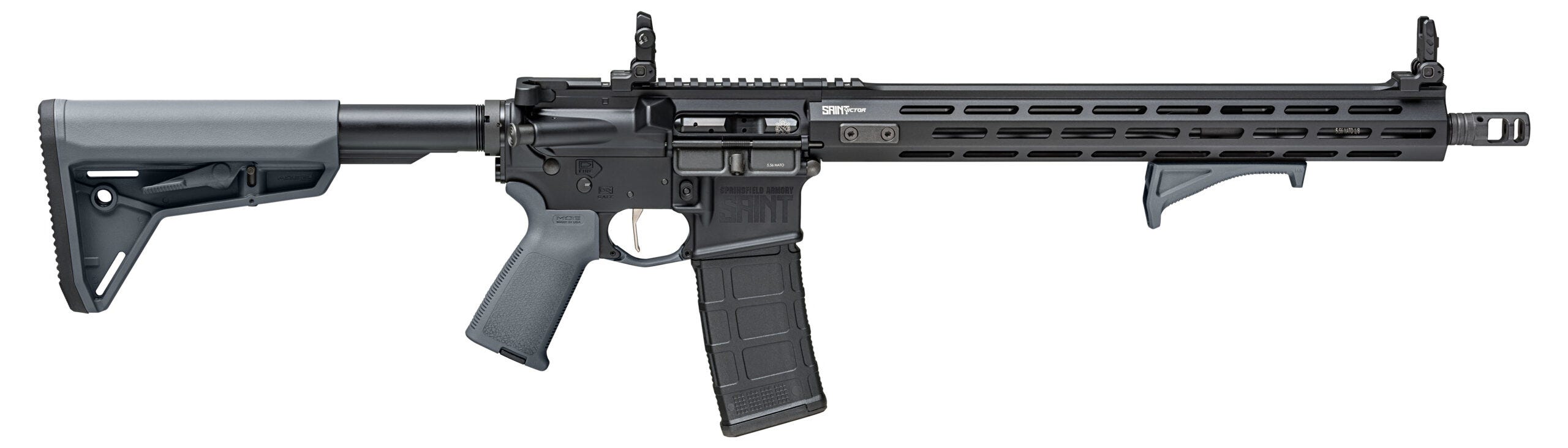 Springfield Armory Saint Victor Grey 5.56 / .223 Rem 16″ Barrel 30-Rounds Springfield Armory Saint Victor Grey 5.56 / .223 Rem 16" Barrel 30-Rounds