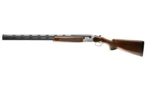 Beretta 686 Silver Pigeon I Sporting, Over/Under, 12 Gauge, 3" Chamber, 32" Barrels, Floral Engraving, Silver Receiver, Oil Finished B Fast Wood Stock, 5 Choke Tubes - F,IM,M,IC,C, Optima Choke HP Chokes, Right Hand, 2 Rounds J686S1232BF