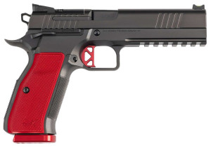 Dan Wesson DWX Black / Red 9mm 5" Barrel 19-Rounds Optics Ready