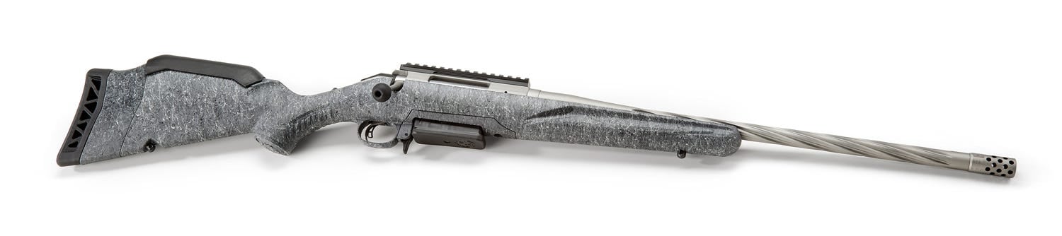 Ruger American Rifle Gen2 Grey Splatter .270 Win 20″ Barrel 4-Rounds Ruger American Rifle Gen2 Grey Splatter .270 Win 20" Barrel 4-Rounds
