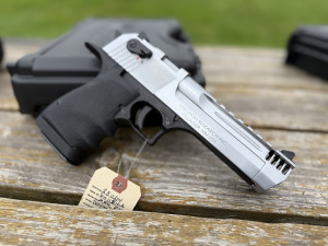 Magnum Research Desert Eagle L5 Chrome .50 AE 5" Barrel 7-Rounds