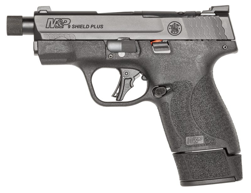 Smith and Wesson M&P9 Shield Plus 9mm 3.7″ Threaded Barrel 15-Rounds Smith and Wesson M&P9 Shield Plus 9mm 3.7" Threaded Barrel 15-Rounds