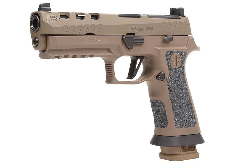SIG SAUER P320-XFIVE DH3 Coyote Tan 9mm 5″ Barrel 21-Rounds 3 Mags Optic Ready SIG SAUER P320-XFIVE DH3 Coyote Tan 9mm 5" Barrel 21-Rounds 3 Mags Optic Ready