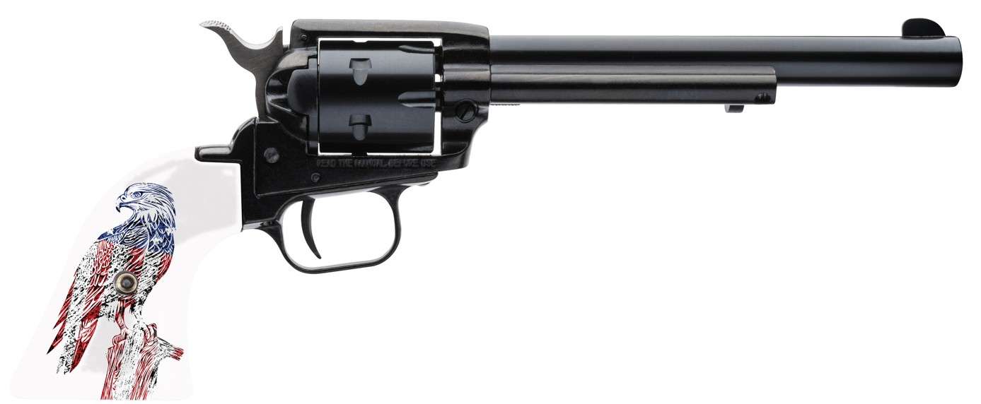 HERITAGE RR .22LR BK 6-1/2” 6-RDS IML PATRIOT EAGLE HERITAGE RR .22LR BK 6-1/2'' 6-RDS IML PATRIOT EAGLE