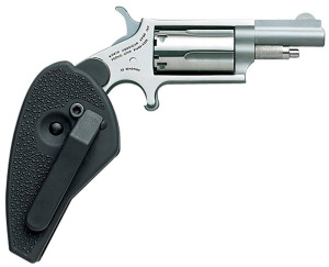 NAA Mini-Revolver Stainless .22 LR / .22 Mag 1.625" Barrel 5-Rounds