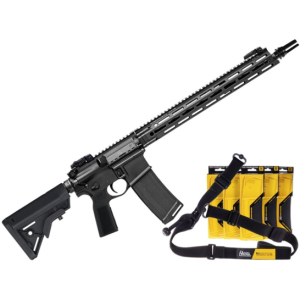 Daniel Defense DDM4 V7 5.56, 16" Inch Rifle, Silencerco ASR Mount, Timney 2 Stage Trigger, Magpul MBUS 3 Sights, 5 mags