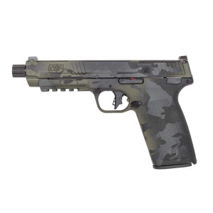 Smith and Wesson M&P 5.7 5.7x28mm 22+1 5in Threaded Barrel Optic Ready - Multicam Black