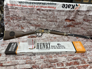 Henry Golden Boy Rifle .22 LR 20" 16rd Lever Action Octagon Barrel Brasslite Receiver US Border Patrol 100th Anniversary