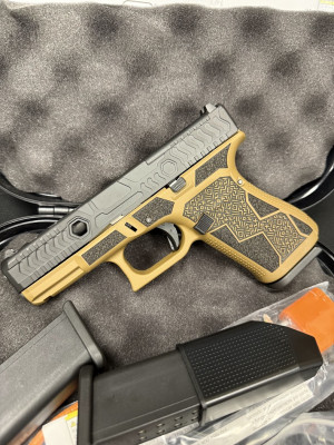 GLOCK 19 C4 KAVORKA 9MM FDE 4IN BARREL OPTIC READY 15RD