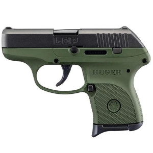 Ruger LCP OD Green .380 ACP 2.75" Barrel 6-Rounds