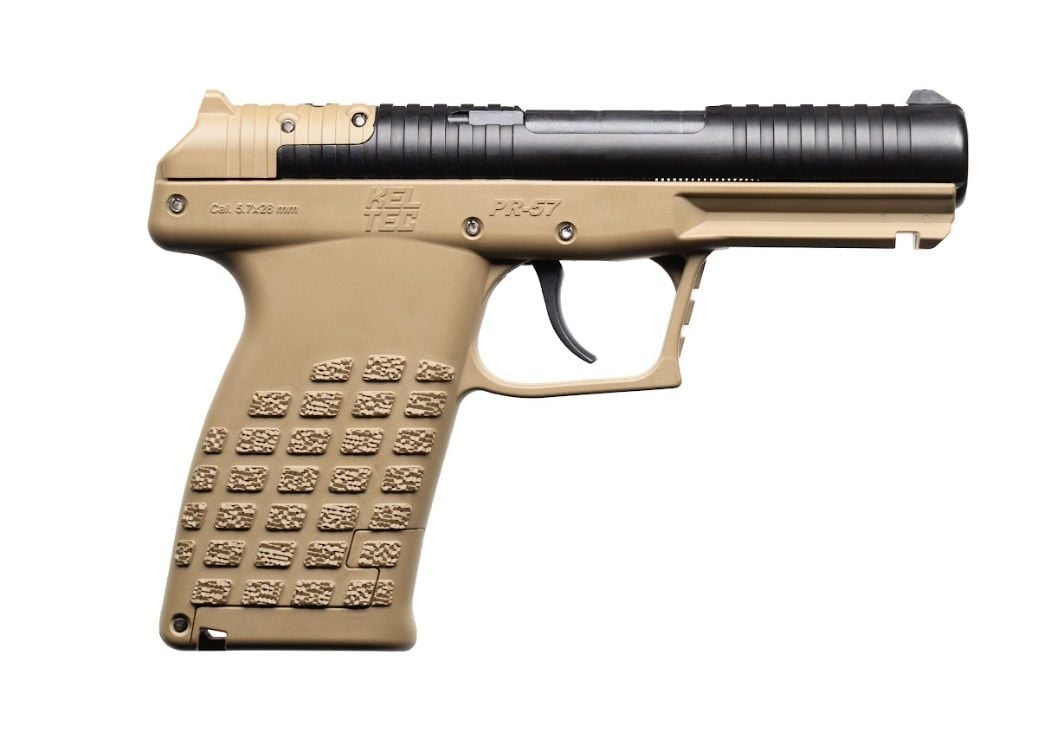 Keltec PR57 5.7X28 4.64" 20rd Pistol, Tan Keltec PR57 5.7X28 4.64" 20rd Pistol, Tan
