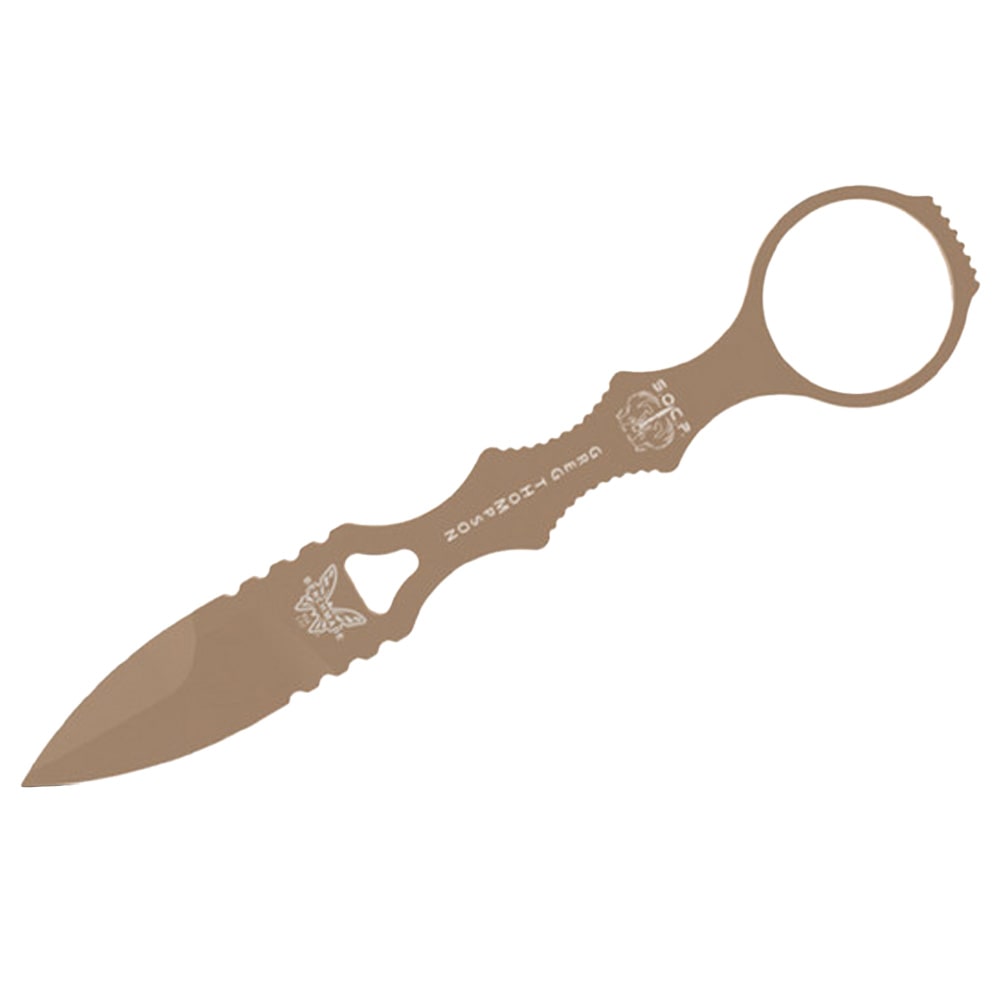Benchmade Mini SOCP Dagger 2.22″ Tan Spear Point Blade, Tan Injection Molded Sheath – 177SN Benchmade Mini SOCP Dagger 2.22" Tan Spear Point Blade, Tan Injection Molded Sheath - 177SN