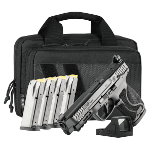 Smith and Wesson M&P10mm M2.0 10mm 4.6" Barrel 15-Rounds w/ RFX11, 5 Mags, Range Bag