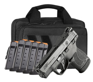 Smith and Wesson M&P9 Shield Plus OR 9mm 3.1" Barrel 13-Rounds w/ 6 Mags