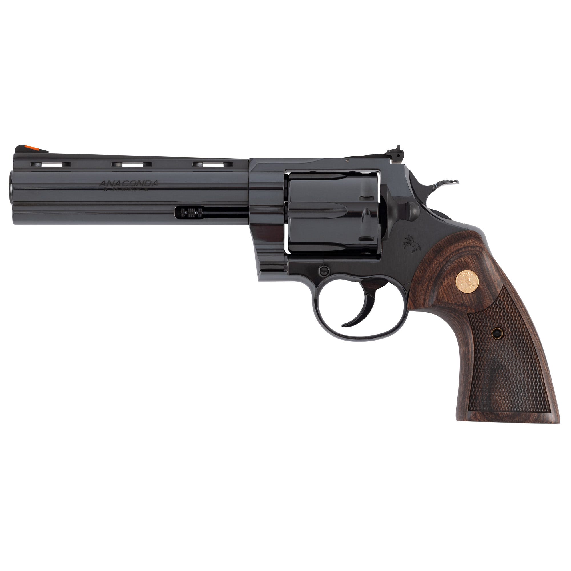 Colt Firearms Anaconda Blued / Walnut .44 Mag 6″ Barrel 6-Rounds Colt Firearms Anaconda Blued / Walnut .44 Mag 6" Barrel 6-Rounds