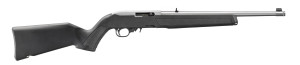 Ruger 10/22 Black / Stainless .22 LR 16.4" Threaded Barrel 10-Rounds