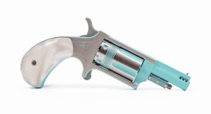 North American Arms 22MPB, .22 Magnum, 1.63" Barrel, 5 Rds, Turquoise Cerakote