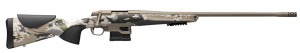 Browning X-Bolt 2 Speed Long Range SR Full Size 7mm PRC 6+1 26 Burnt Bronze Cerakote Fluted Sporter SR Barrel, Drilled & Tapped/X-Lock Mount Steel Receiver, Vari-Tech w/Adj Comb & LOP w/Pic Rail Ovix Camo Synthetic Stock, Rifle