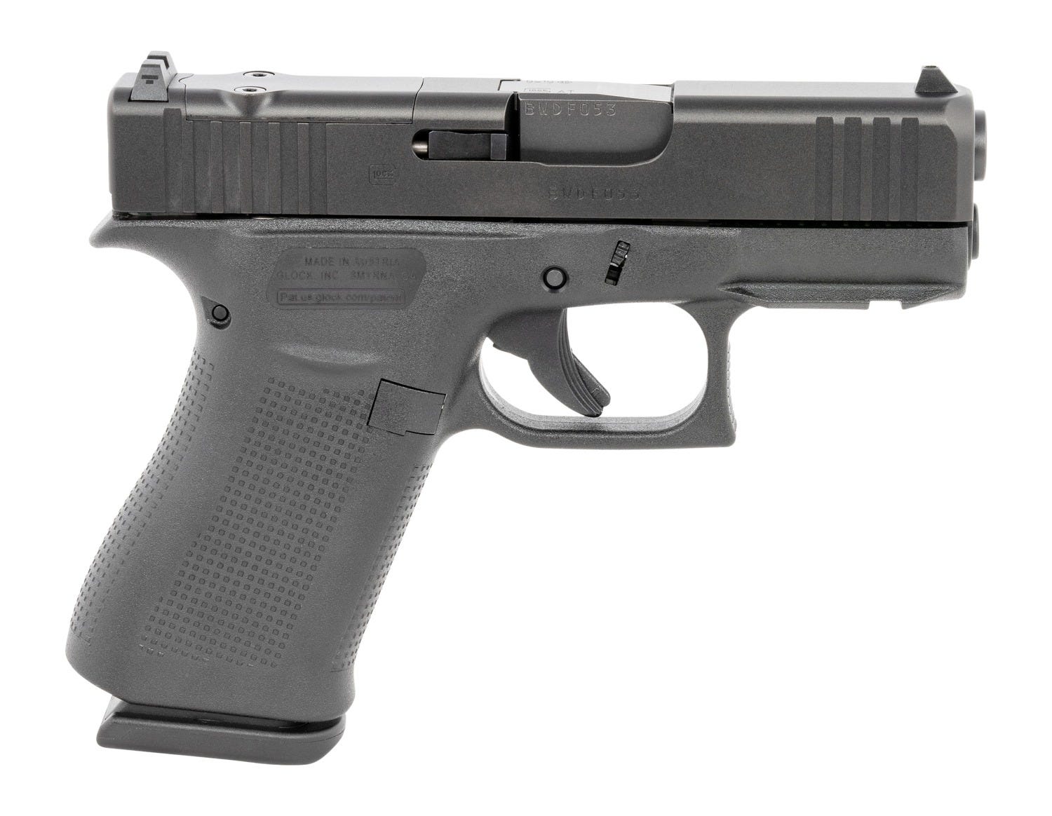 Glock 43X MOS 9mm 3.4″ Barrel 15-Rounds 2 Mags Glock 43X MOS 9mm 3.4" Barrel 15-Rounds 2 Mags