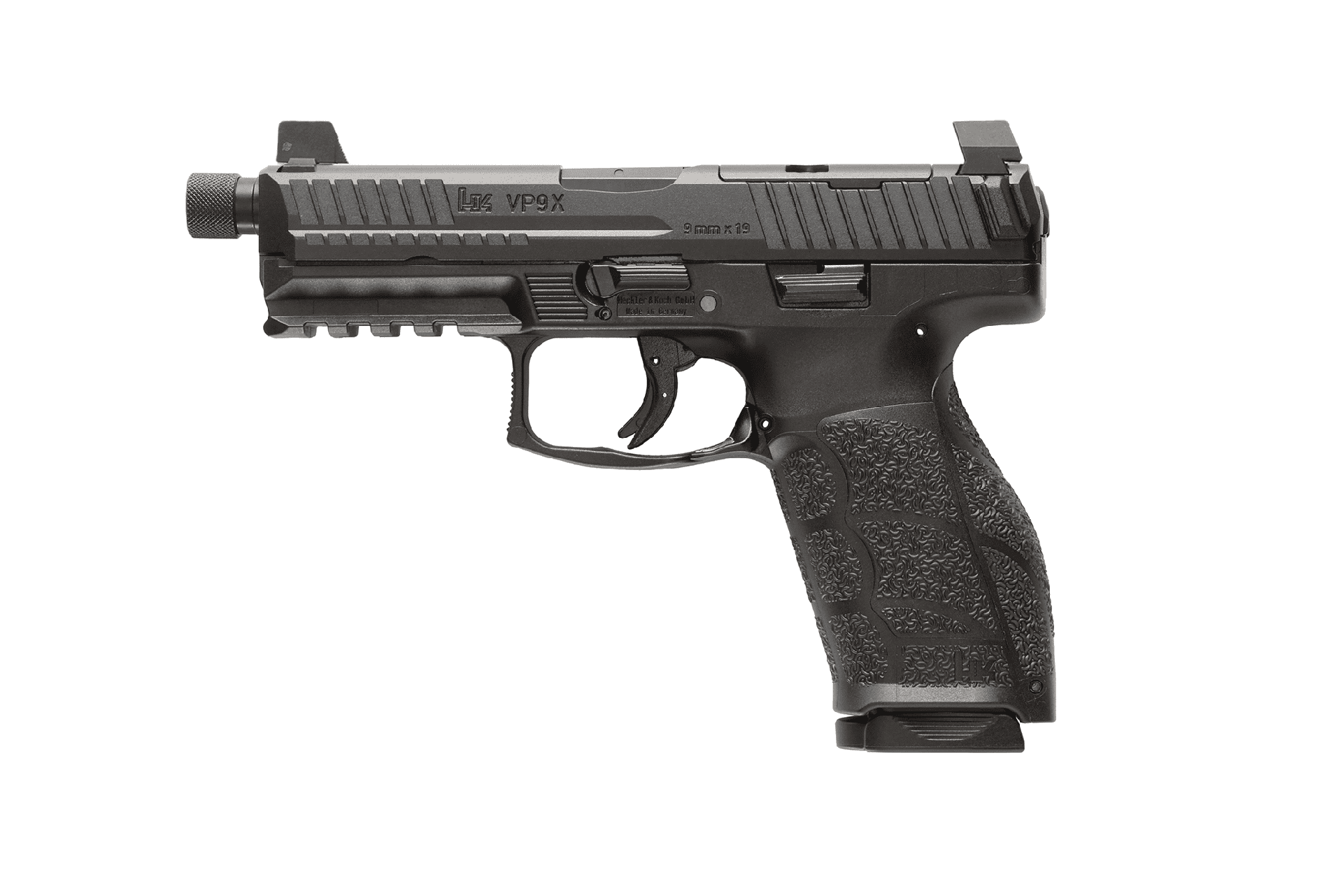 Heckler and Koch VP9A1 X Tactical 9mm 4.7" Threaded Barrel 15-Rounds Optics Ready Heckler and Koch VP9A1 X Tactical 9mm 4.7" Threaded Barrel 15-Rounds Optics Ready