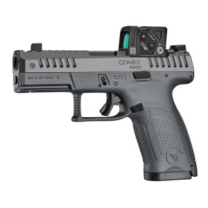 CZ P-10 C w/ Aimpoint COA, 9MM, 4.00" Ported Barrel, 15 Rds, Black - 806703915821