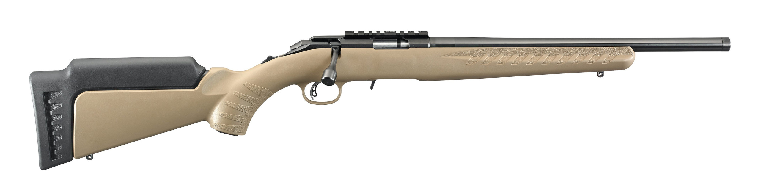 Ruger American Rimfire Brown .22 LR 16″ Barrel 10-Rounds Ruger American Rimfire Brown .22 LR 16" Barrel 10-Rounds